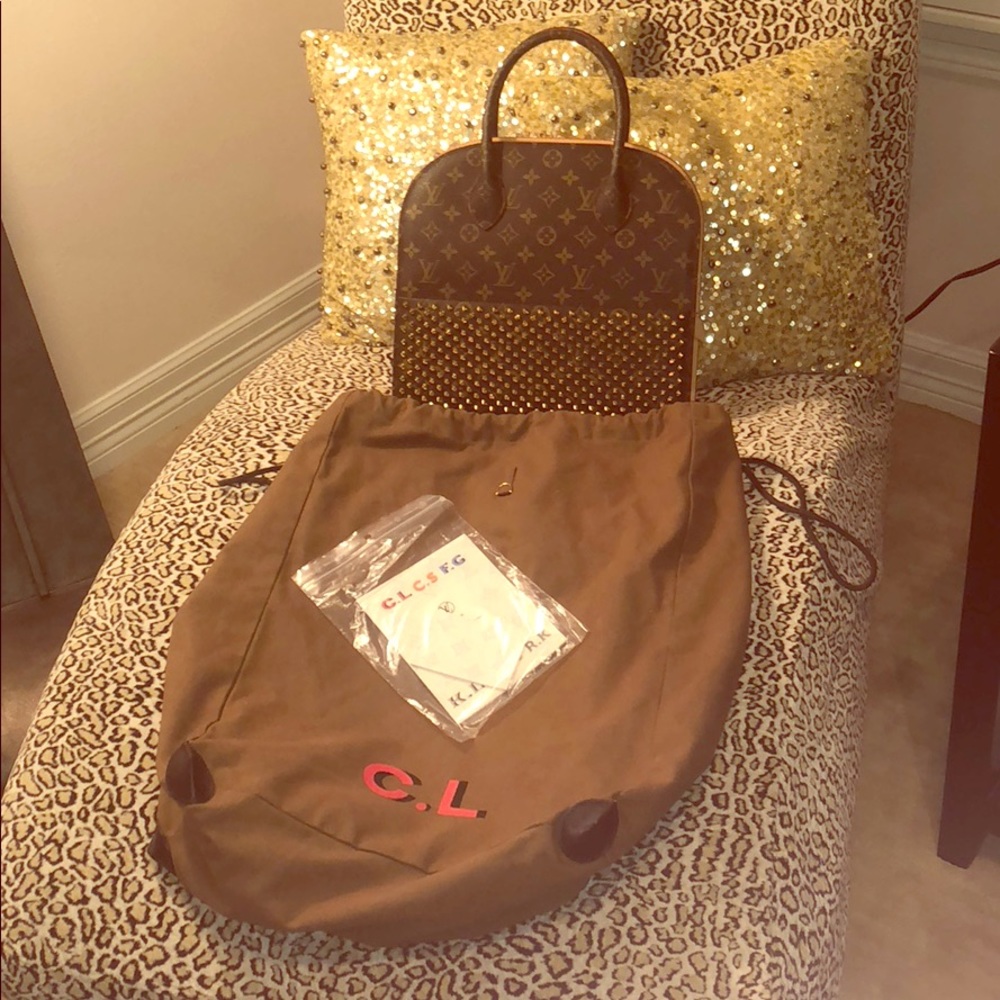Louis Vuitton Christian Louboutin Spike Purse - Picture 2 of 8